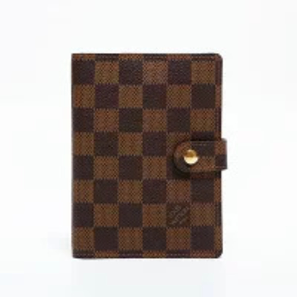 Louis Vuitton Damier Agenda Notebook Cover Brown